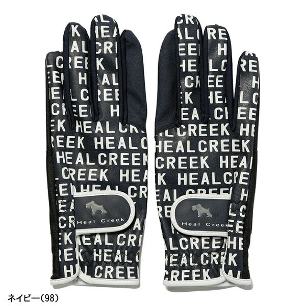 【レディース】ヒールクリーク ゴルフ ゴルフグローブ 両手用 003-98266 Heal Creek 秋冬モデル 秋冬ウェア 女性用 手袋