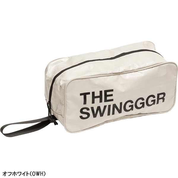 ザ スウィンガー シューズケース ユニセックス 0124-SWG-AC007 シューズバッグ 靴入れ 2024年春夏モデル THE SWINGGGR SWINGER SHOE CASE ザスウィンガー メンズ レディース - ブラック(BLK)