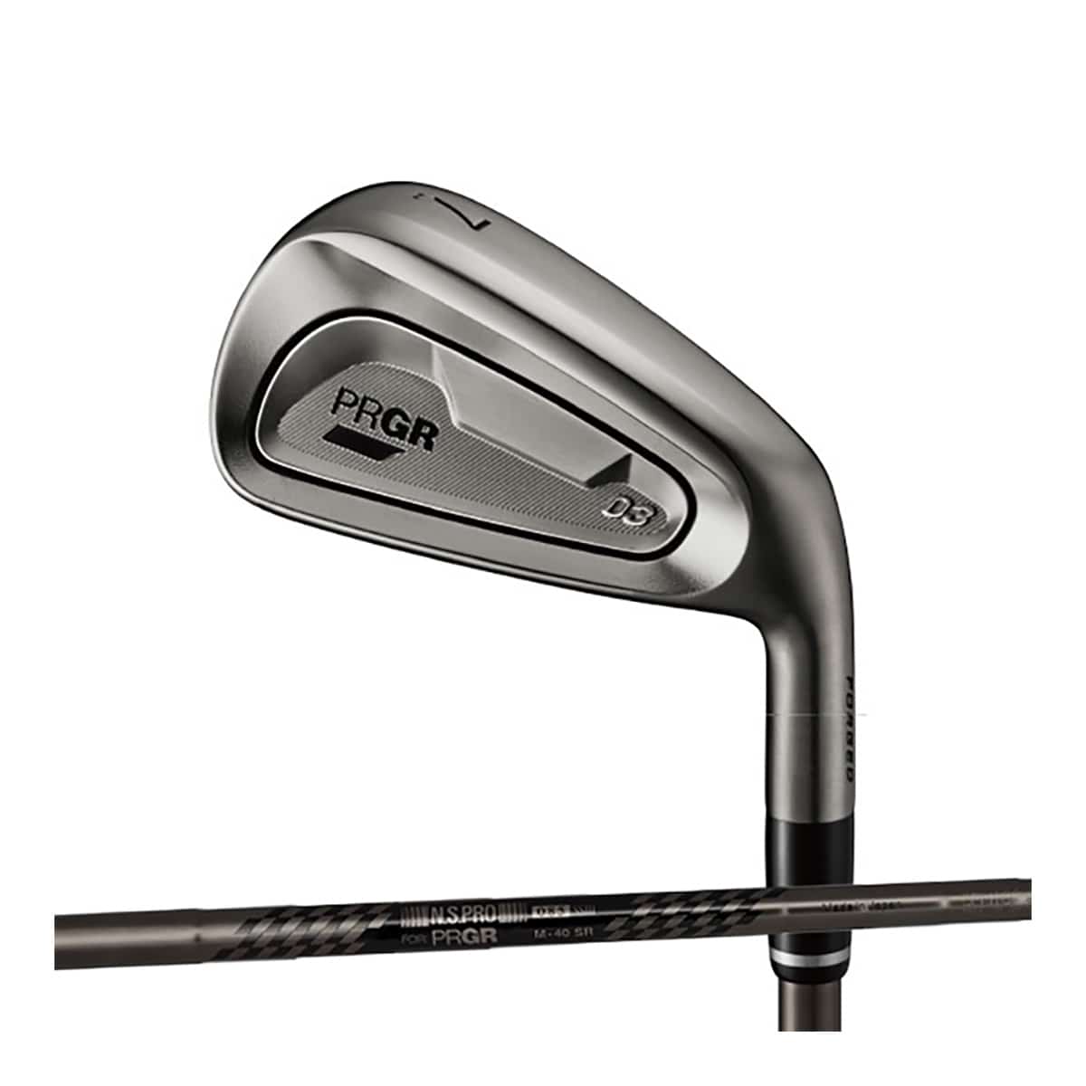 【数量限定モデル】 プロギア 03 アイアン リミテッド ブラック エディション 5本セット（#7-#9、P、A）スペックスチールIII Ver.2 Luxury Black スチールシャフト 2025年モデル[PRGR ゼロ サン アイアンセット]
