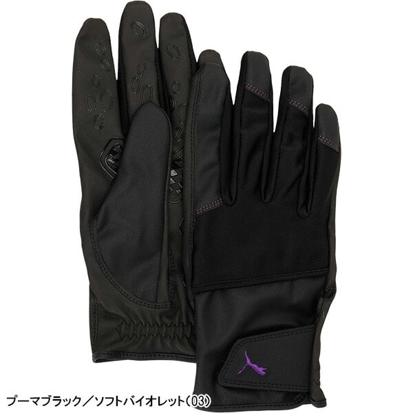 プーマ ゴルフ ゴルフグローブ シャドウ ウィンター グローブ 両手用 冬用手袋 ユニセックス 042060 PUMA GOLF 2025年秋冬モデル 防寒 カイロポケット付き