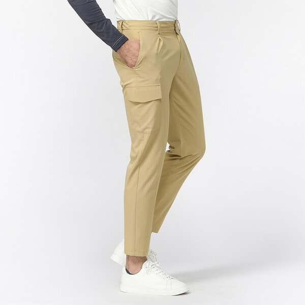 ロサーセン ロングパンツ ミニリップパンツ メンズ 044-71412 ボトムス ゴルフウェア 春夏モデル 春夏ウェア ROSASEN アンクル丈 79サイズ ベージュ(052)