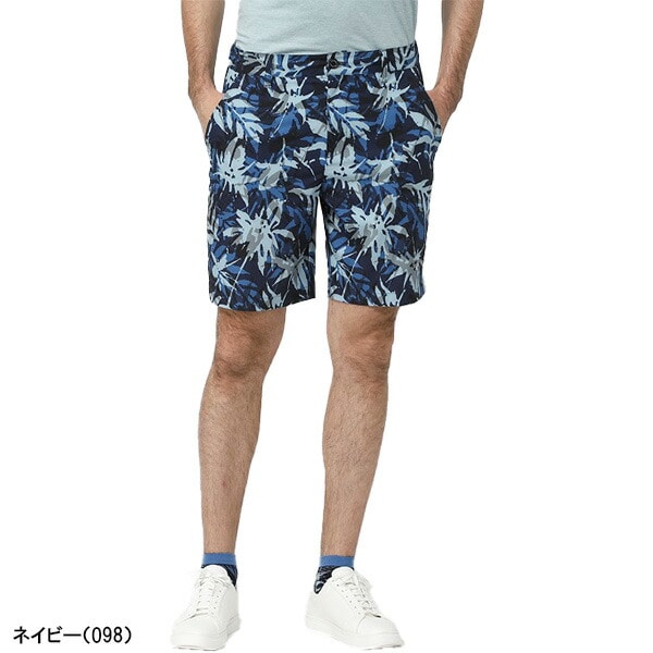 ロサーセン ショートパンツ ストレッチ ミニリッププリント メンズ 044-71442 ボトムス ゴルフウェア 春夏モデル 春夏ウェア ROSASEN 短パン ハーフパンツ