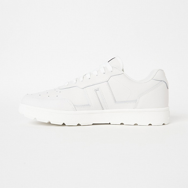 J.リンドバーグ ゴルフ ゴルフシューズ スパイクレスシューズ ACE LOW-TOP GOLF SNEAKER メンズ 073-33331 ジェイリンドバーグ 2025年春夏モデル J.LINDEBERG 紐タイプ シューレース エースロートップ ゴルフスニーカー 【43】28.0cm ホワイト(004)