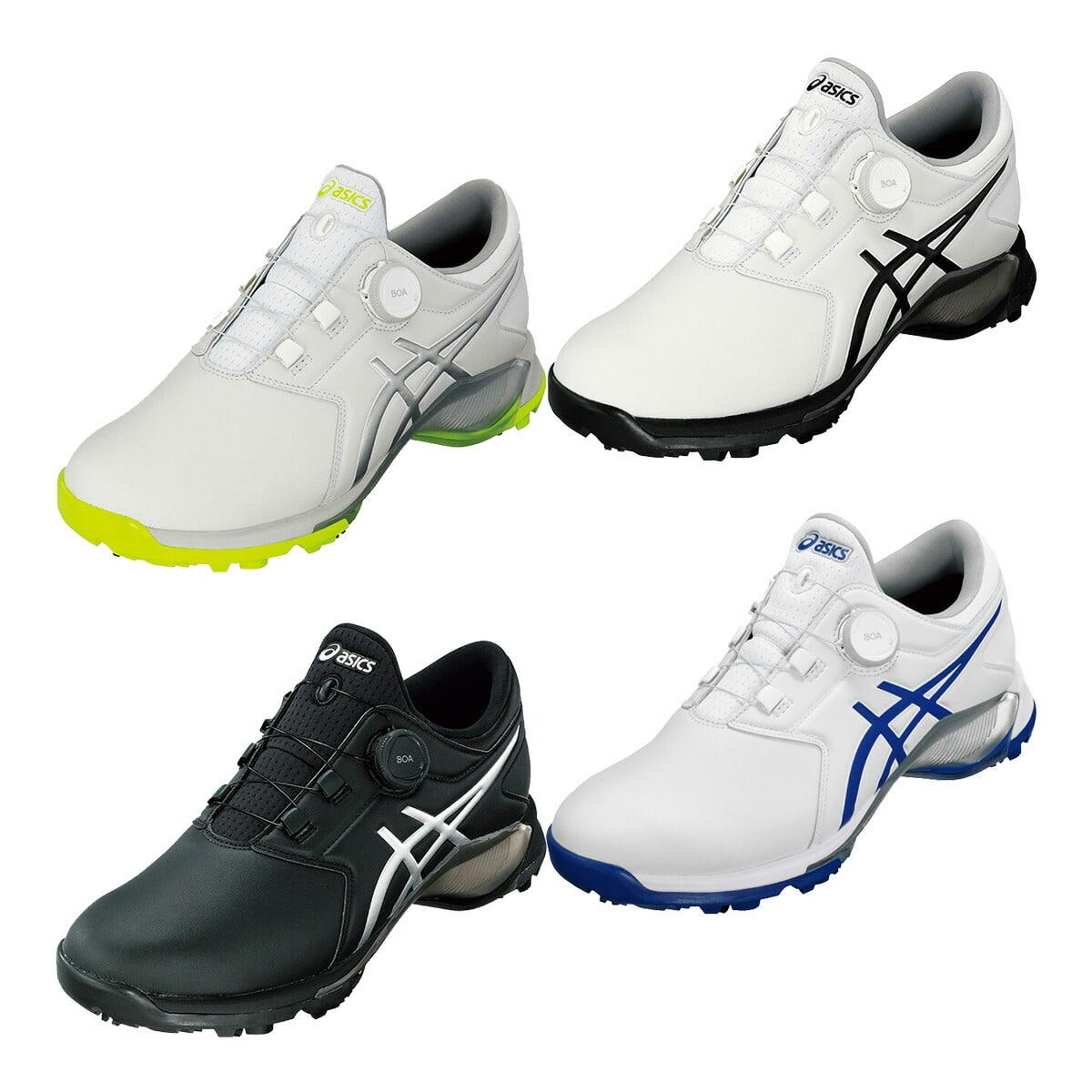 アシックス ゴルフシューズ ゲル エース プロ エム ボア GEL-ACE PRO M BOA 1111A229 3E相当 ソフトスパイク ダイヤル式