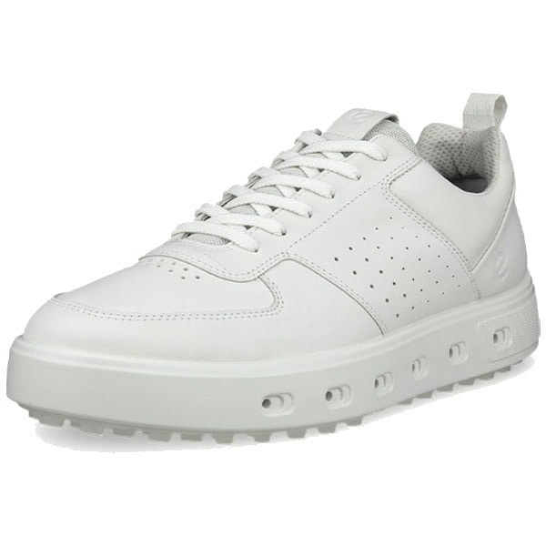 エコー ゴルフシューズ メンズ ゴルフ ストリート 720 11170401007 11170451121 11170461039 ECCO MEN'S GOLF STREET 720 スパイクレス GORE-TEX搭載 紐タイプ シューレース 39(24.5cm) ホワイト(11170401007)