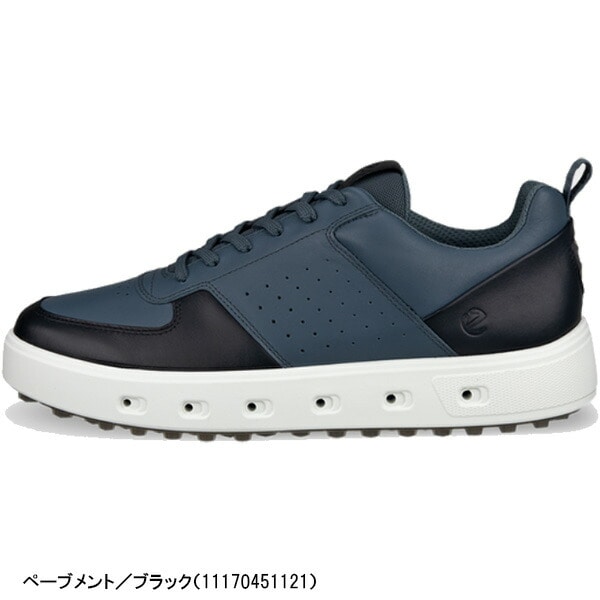エコー ゴルフシューズ メンズ ゴルフ ストリート 720 11170401007 11170451121 11170461039 ECCO MEN'S GOLF STREET 720 スパイクレス GORE-TEX搭載 紐タイプ シューレース 39(24.5cm) ホワイト(11170401007)