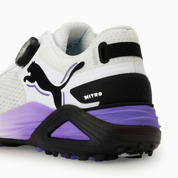 プーマ ゴルフ ゴルフシューズ シャドウキャット ニトロ ディスク スパイクレスシューズ メンズ 310219 3E相当 PUMA GOLF SHADOWCAT NITRO ローカット ダイヤル式 2025年秋冬新色 25.0cm Pホワイト/…/アメジスト(11)