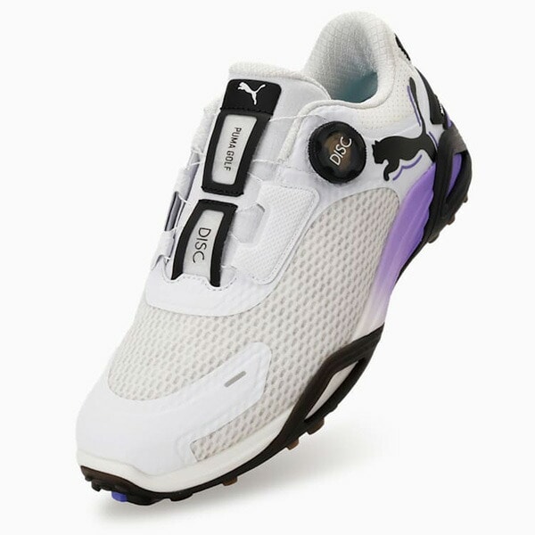 プーマ ゴルフ ゴルフシューズ シャドウキャット ニトロ ディスク スパイクレスシューズ メンズ 310219 3E相当 PUMA GOLF SHADOWCAT NITRO ローカット ダイヤル式 2025年秋冬新色 25.0cm Pホワイト/…/アメジスト(11)