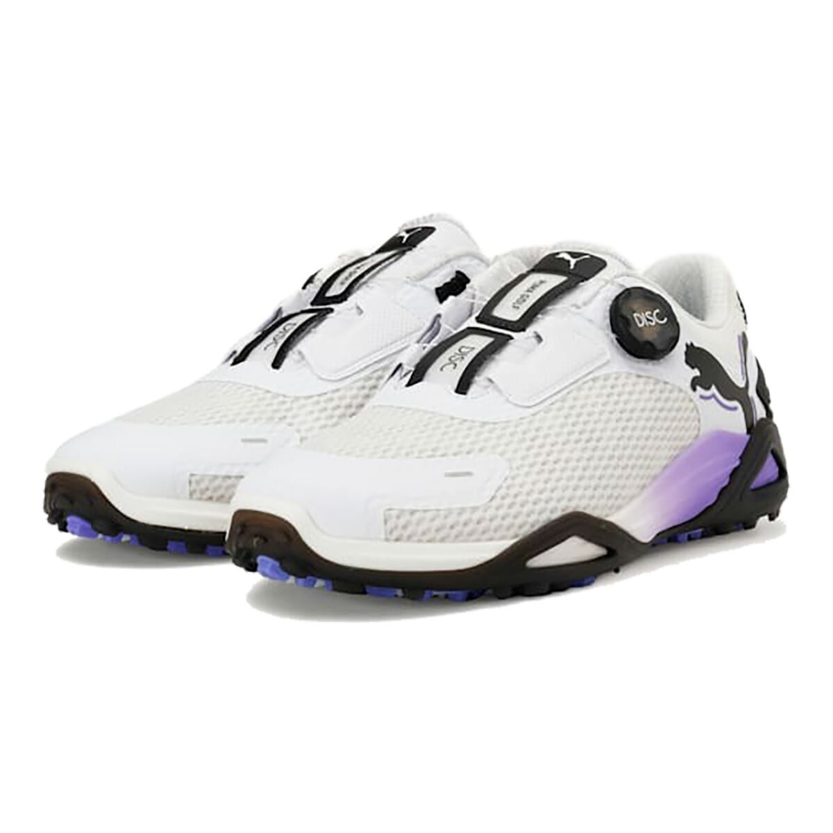 プーマ ゴルフ ゴルフシューズ シャドウキャット ニトロ ディスク スパイクレスシューズ メンズ 310219 3E相当 PUMA GOLF SHADOWCAT NITRO ローカット ダイヤル式 2025年秋冬新色 25.0cm Pホワイト/…/アメジスト(11)