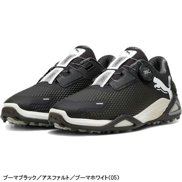 プーマ ゴルフ ゴルフシューズ シャドウキャット ニトロ ディスク スパイクレスシューズ メンズ 310219 3E相当 PUMA GOLF SHADOWCAT NITRO ローカット ダイヤル式 2025年新色