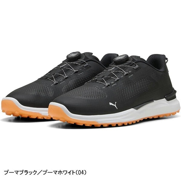 プーマ ゴルフ ゴルフシューズ イグナイトエレベートXディスク スパイクレス シューズ メンズ 310724 3E相当 ダイヤル式 ダイヤルタイプ 2025年春夏モデル PUMA GOLF ローカット