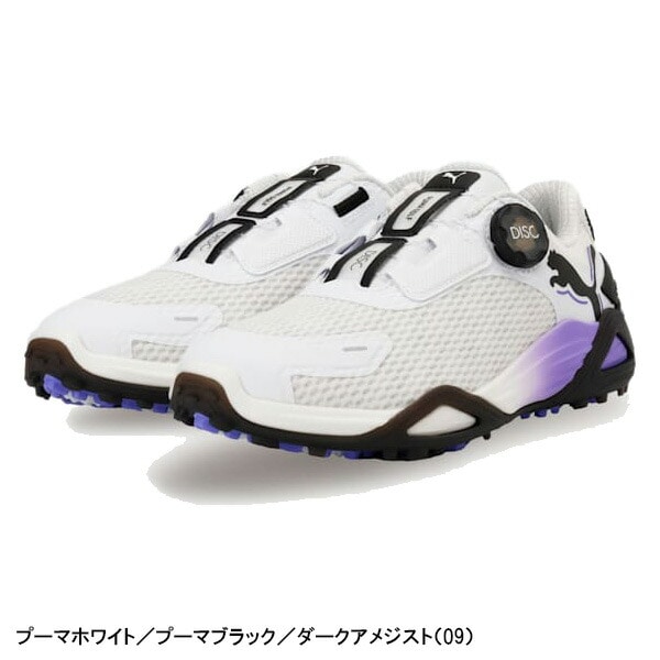 【レディース】プーマ ゴルフ ゴルフシューズ ウィメンズ ゴルフ シャドウキャット ニトロ ディスク スパイクレスシューズ 310833 3E相当 PUMA GOLF SHADOWCAT NITRO 女性用 ダイヤル式 2025年秋冬新色