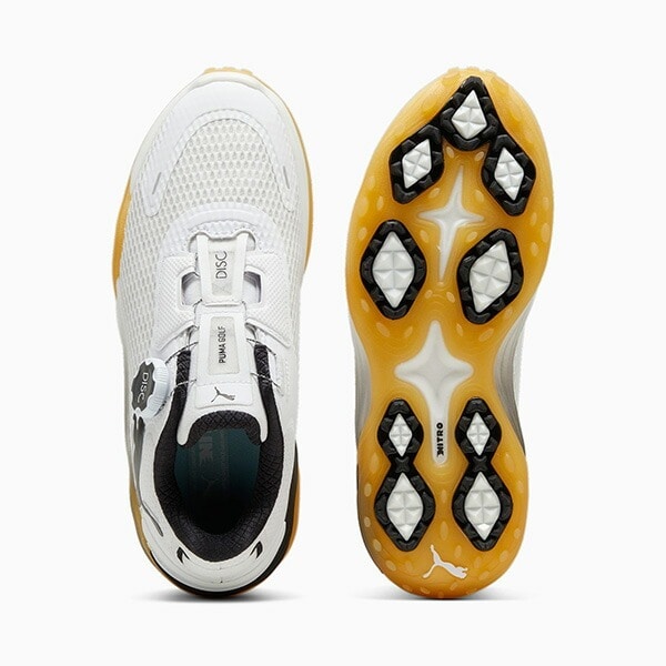 【レディース】プーマ ゴルフ ゴルフシューズ ウィメンズ ゴルフ シャドウキャット ニトロ ディスク スパイクレスシューズ 310833 3E相当 PUMA GOLF SHADOWCAT NITRO 女性用 ダイヤル式 2025年新色 23.0cm Pホワイト/Pブラック/…(04)