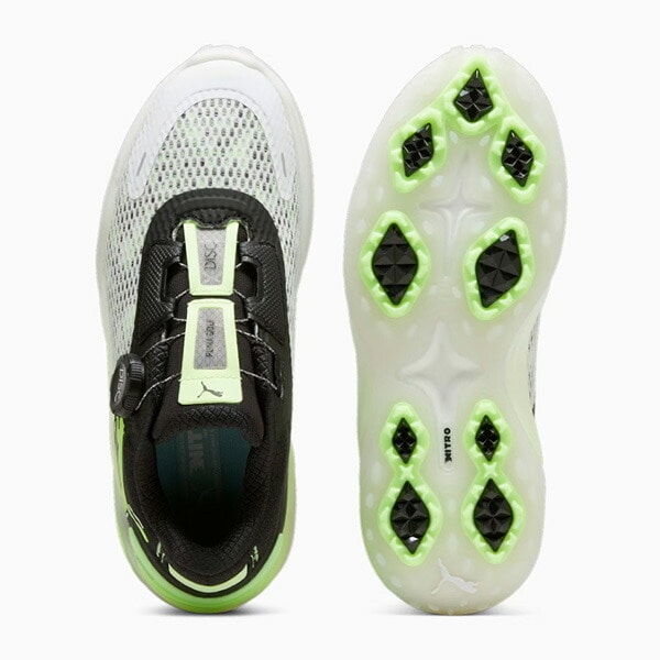 【レディース】プーマ ゴルフ ゴルフシューズ ウィメンズ ゴルフ シャドウキャット ニトロ ディスク スパイクレスシューズ 310833 3E相当 PUMA GOLF SHADOWCAT NITRO 女性用 ダイヤル式 2025年新色 23.0cm Pホワイト/Pブラック/…(04)