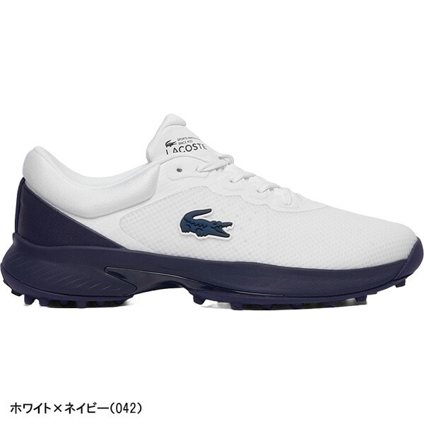 ラコステ ゴルフシューズ GOLF POINT 125 1 SMA メンズ スパイクレスシューズ 49SMA0095 靴 LACOSTE GOLF UK8(26.5cm) ホワイト×オフホワイト(65T)