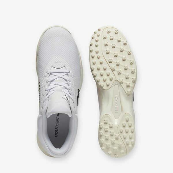 ラコステ ゴルフシューズ GOLF POINT 125 1 SMA メンズ スパイクレスシューズ 49SMA0095 靴 LACOSTE GOLF UK8(26.5cm) ホワイト×オフホワイト(65T)