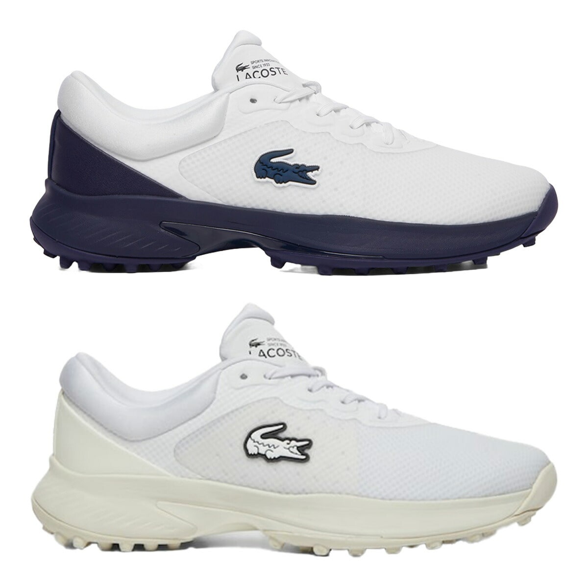 ラコステ ゴルフシューズ GOLF POINT 125 1 SMA メンズ スパイクレスシューズ 49SMA0095 靴 LACOSTE GOLF UK8(26.5cm) ホワイト×オフホワイト(65T)