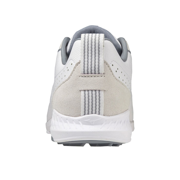 ミズノ ゴルフシューズ エムジーユー LE 51GM2280 メンズ スパイクレス シューズ 3E相当 25.5cm ホワイト(01)