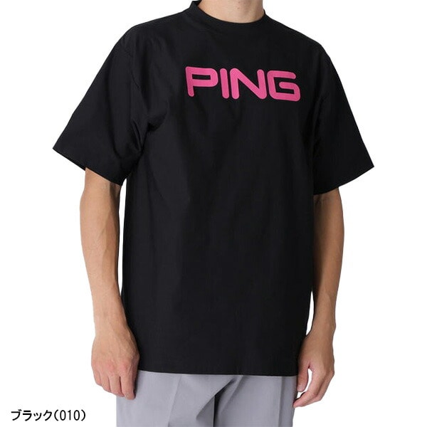 ピン ゴルフ 半袖 Tシャツ ONE OCEAN 天竺半袖ティーシャツ NATIVE ユニセックス 621-5264801 ゴルフウェア アパレル PING GOLF 2025年秋冬モデル 秋冬ウェア メンズ レディース