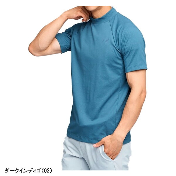 プーマ ゴルフ 半袖 ハイネックシャツ シャドウキャット メンズ 635737 トップス ゴルフウェア 2025年秋冬モデル PUMA GOLF 秋冬ウェア 春夏ウェア