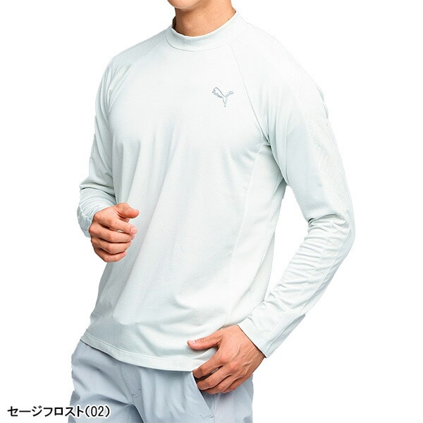 プーマ ゴルフ 長袖 ハイネックシャツ シャドウキャット メンズ 635765 トップス ゴルフウェア 2025年秋冬モデル PUMA GOLF 秋冬ウェア