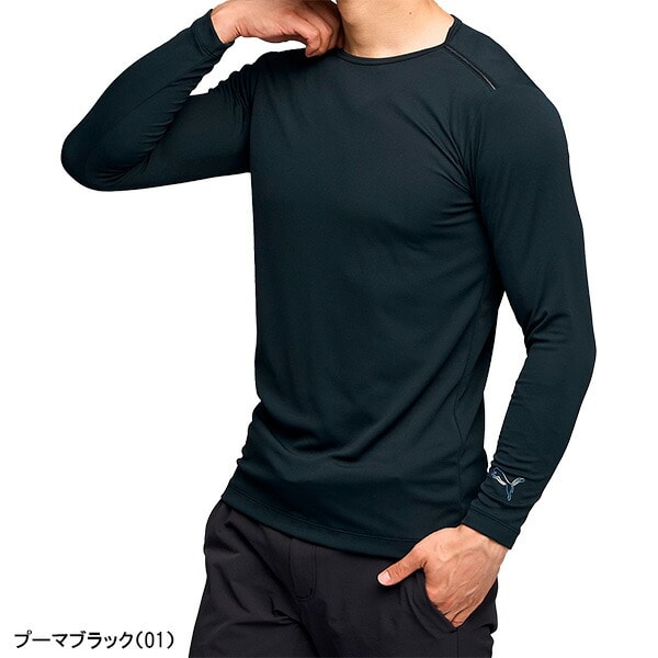 プーマ ゴルフ 長袖 モックネック アンダー シャツ メンズ ゴルフ シャドウキャット メンズ 635768 インナーウェア ゴルフウェア 2025年秋冬モデル PUMA GOLF 秋冬ウェア