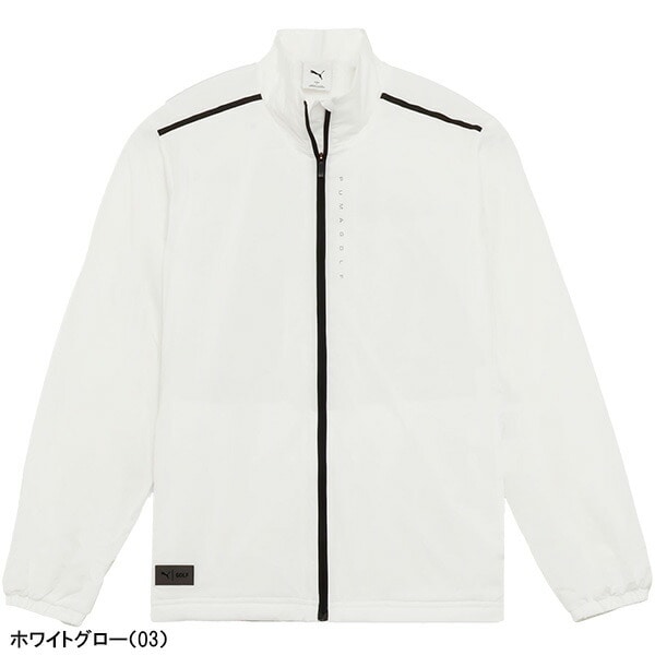 プーマ ゴルフ 長袖 フルジップジャケット PB ブルゾン メンズ 635771 アウター ゴルフウェア 2025年秋冬モデル PUMA GOLF 秋冬ウェア