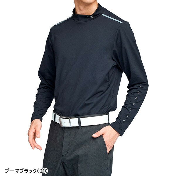 プーマ ゴルフ PB 長袖 ハイネックシャツ メンズ 635785 トップス ゴルフウェア 2025年秋冬モデル PUMA GOLF 秋冬ウェア