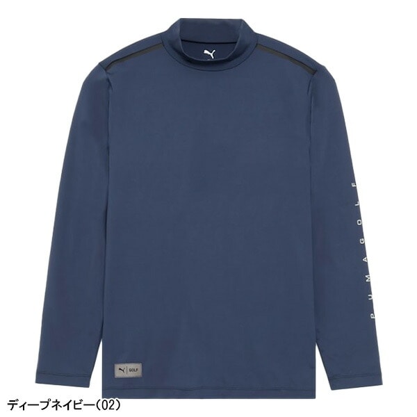 プーマ ゴルフ PB 長袖 ハイネックシャツ メンズ 635785 トップス ゴルフウェア 2025年秋冬モデル PUMA GOLF 秋冬ウェア
