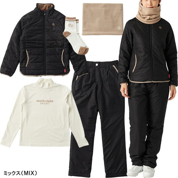 レディース】アンパスィ ゴルフ マルチウェザープリンテッドブルゾン