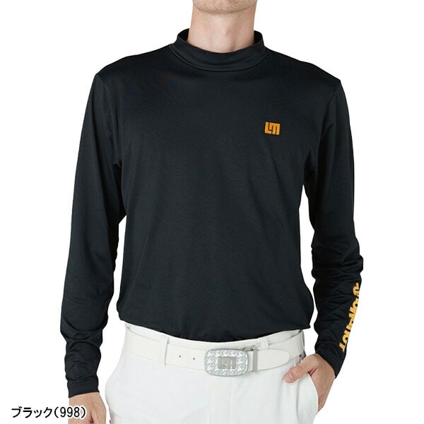 ラウドマウス 長袖 モックネックシャツ メンズ 771501 771-501 ゴルフウェア LOUDMOUTH 秋冬モデル 秋冬ウェア