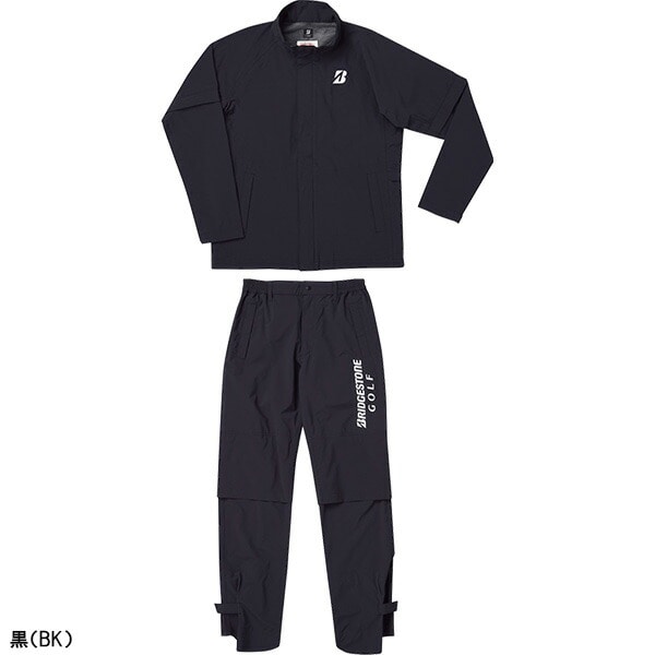 ブリヂストン ゴルフ 水神 レインウェア上下セット（ブルゾン、パンツ） メンズ 84G03 セットアップ レインスーツ 2024年春夏モデル BRIDGESTONE GOLF ゴルフウェア 梅雨 雨合羽 カッパ