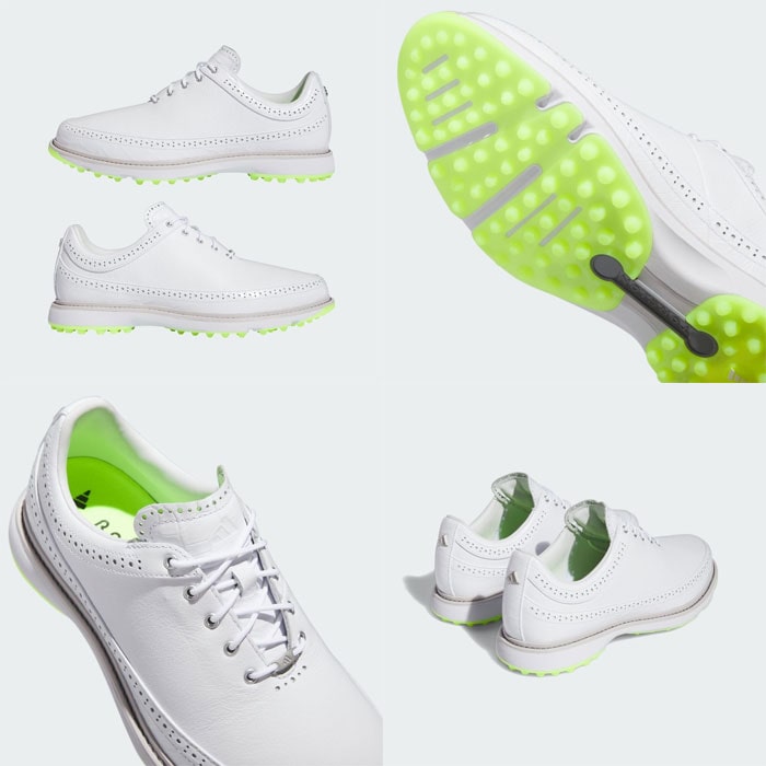 アディダス ゴルフシューズ MDH25 MC80 メンズ レディース ユニセックス ID4748/ID4750 シューズ 2023年秋冬モデル adidas golf 22.5cm Fホワイト/Cブラック/Bレッド(ID4750)