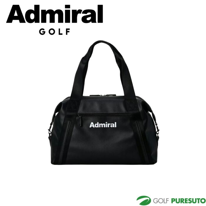 アドミラル ゴルフ ボストンバッグ シボ合皮 ADMZ6AB3 ゴルフバッグ ロッカーバッグ 2026年モデル Admiral GOLF