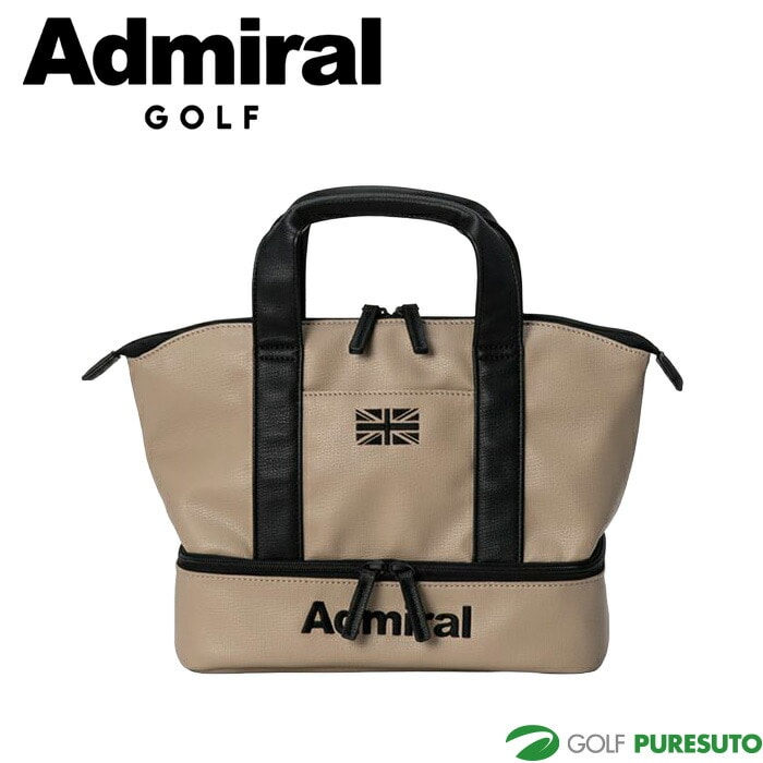 アドミラル ゴルフ ラウンドバッグ シボ合皮 ADMZ6AT8 ゴルフバッグ ゴルフ小物入れ 便利 ゴルフグッズ 2026年モデル Admiral GOLF