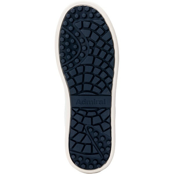 アドミラル ゴルフ ゴルフシューズ LEICESTER ADMS3A 靴 スパイクレスシューズ シューレース 2023年秋冬モデル Admiral Golf メンズ レディース ユニセックス 3E相当【CHM】 23.0cm ホワイト(00)