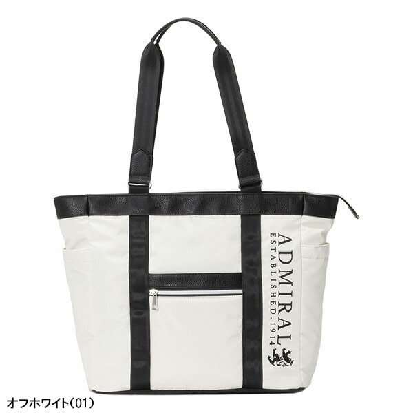 アドミラルゴルフ トートバッグ タウンユース ADMZ5BT7 2025年秋冬モデル Admiral Golf メンズ レディース ユニセックス - ダークグリーン(61)