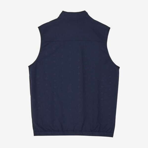 アンパスィ フルジップ ベスト エアジャスター切替デザイン メンズ AMF1005G2 トップス ゴルフウェア 2025年秋冬モデル and per se 秋冬ウェア Mサイズ ホワイト(10)