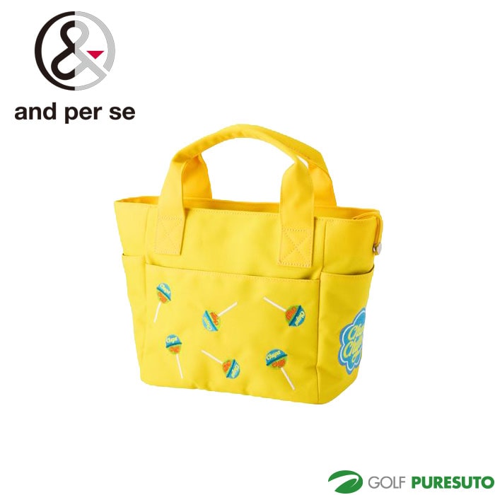 アンパスィ ゴルフ チュッパチャプス カートバッグ ユニセックス AUS7766 ゴルフ小物入れ 便利 ゴルフグッズ ラウンドバッグ 2026年モデル and per se GOLF