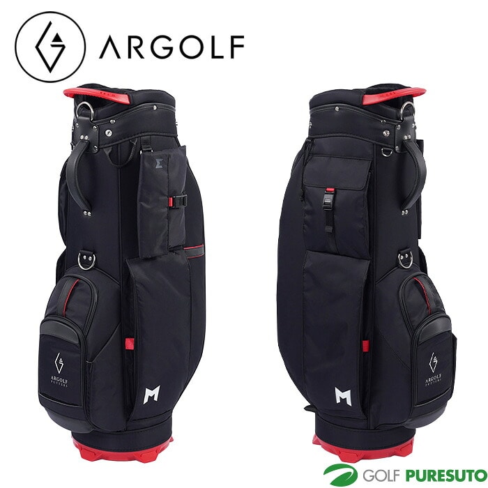 アールゴルフ 8.5型 キャディバッグ M GAIA キャディ CN1 ゴルフバッグ カートタイプ 2025年秋冬モデル ミニマルゴルフ MINIMALGOLF ARGOLF