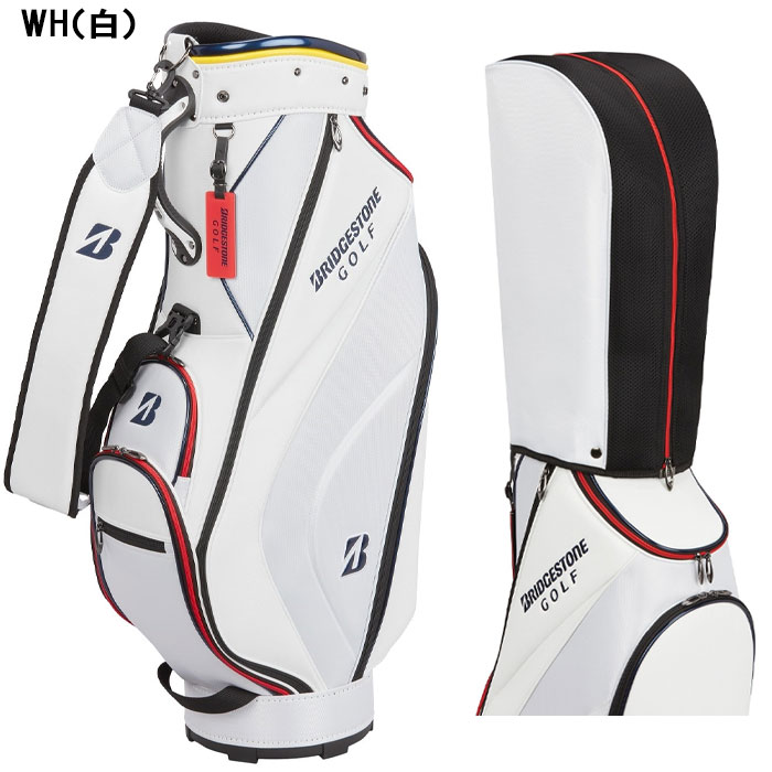 ブリヂストン ゴルフ 9.0型  軽量 ベーシックモデル キャディバッグ  CBG422 ゴルフバッグ カートタイプ  2025年春夏モデル BRIDGESTONE GOLF