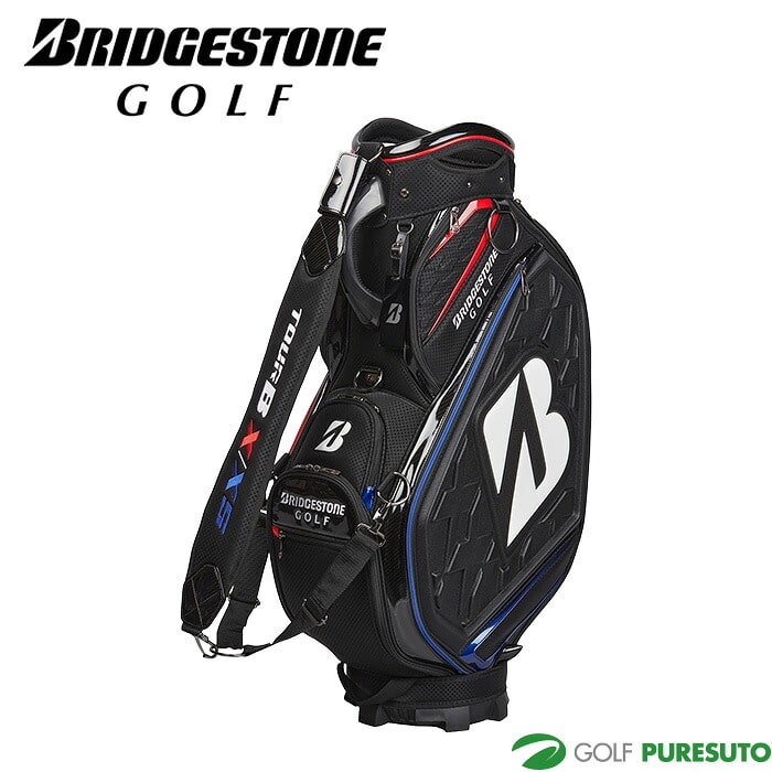 ブリヂストン ゴルフ 9.5型 カート キャディバッグ ツアーレプリカモデル CB2601 ゴルフバッグ  2026年モデル BRIDGESTONE GOLF