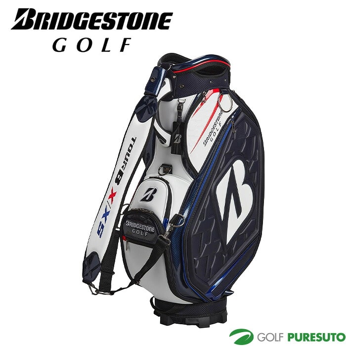ブリヂストン ゴルフ 9.5型 カート キャディバッグ ツアーレプリカモデル CB2601 ゴルフバッグ  2026年モデル BRIDGESTONE GOLF