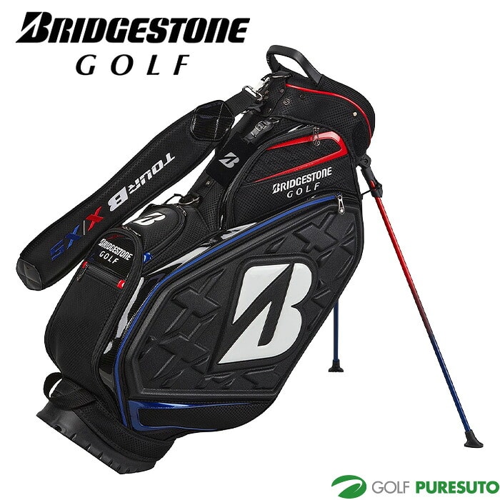 ブリヂストン ゴルフ 9.5型 スタンド キャディバッグ ツアースタンドモデル CB2602 ゴルフバッグ  2026年モデル BRIDGESTONE GOLF