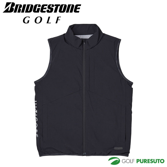 ブリヂストン ゴルフ 4Dimotion Fit 前開き 中わた ベスト FBM30C ゴルフウェア メンズ トップス 2025年秋冬モデル BRIDGESTONE GOLF