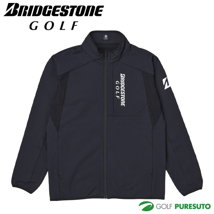 ブリヂストン ゴルフ B-01 長袖 前開き ブルゾン FGM01D ゴルフウェア メンズ トップス 2025年秋冬モデル BRIDGESTONE GOLF