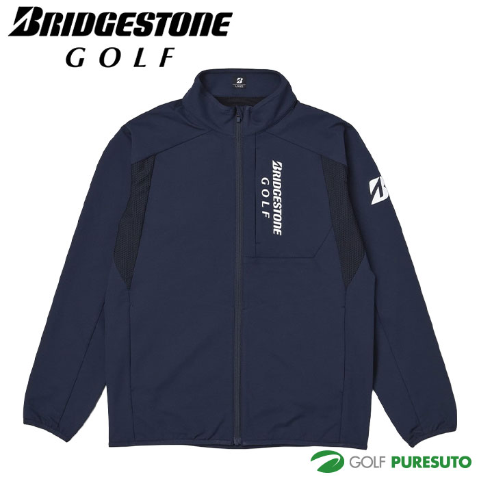 ブリヂストン ゴルフ B-01 長袖 前開き ブルゾン FGM01D ゴルフウェア メンズ トップス 2025年秋冬モデル BRIDGESTONE GOLF