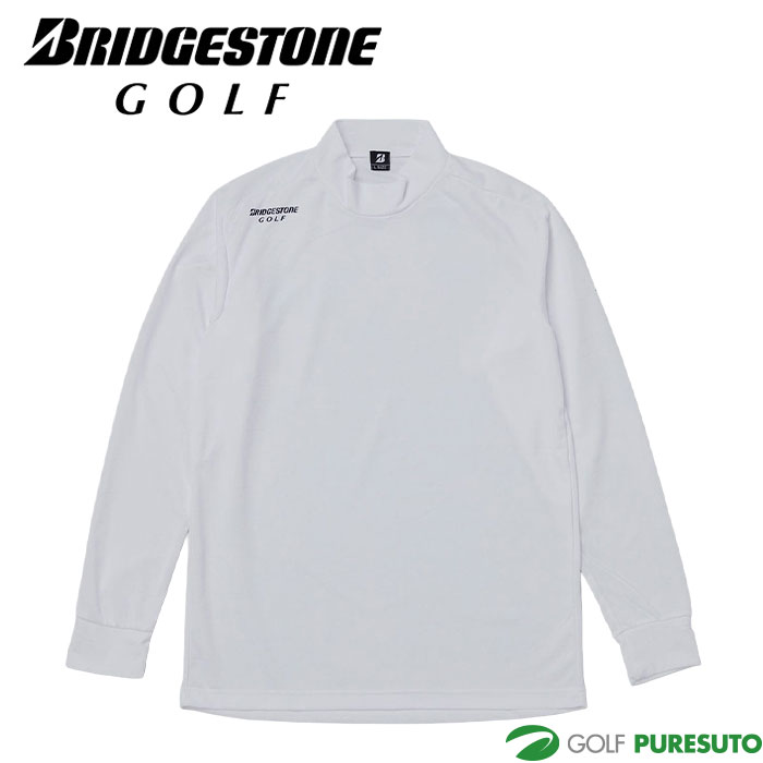 ブリヂストン ゴルフ 長袖 モックネック シャツ FGM03F ゴルフウェア メンズ トップス 2025年秋冬モデル BRIDGESTONE GOLF