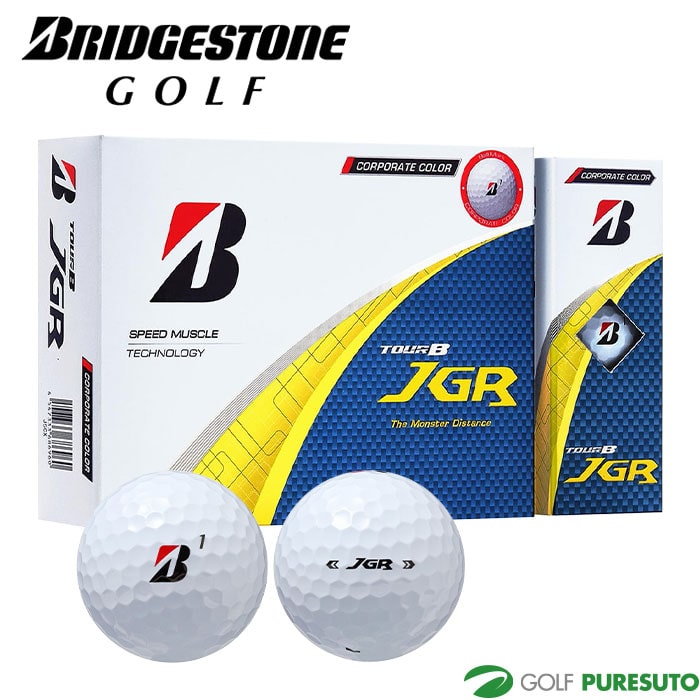 ブリヂストンゴルフ ゴルフボール TOUR B JGR コーポレートカラー 1ダース(12個入) ●2025年モデル● BRIDGESTONE GOLF