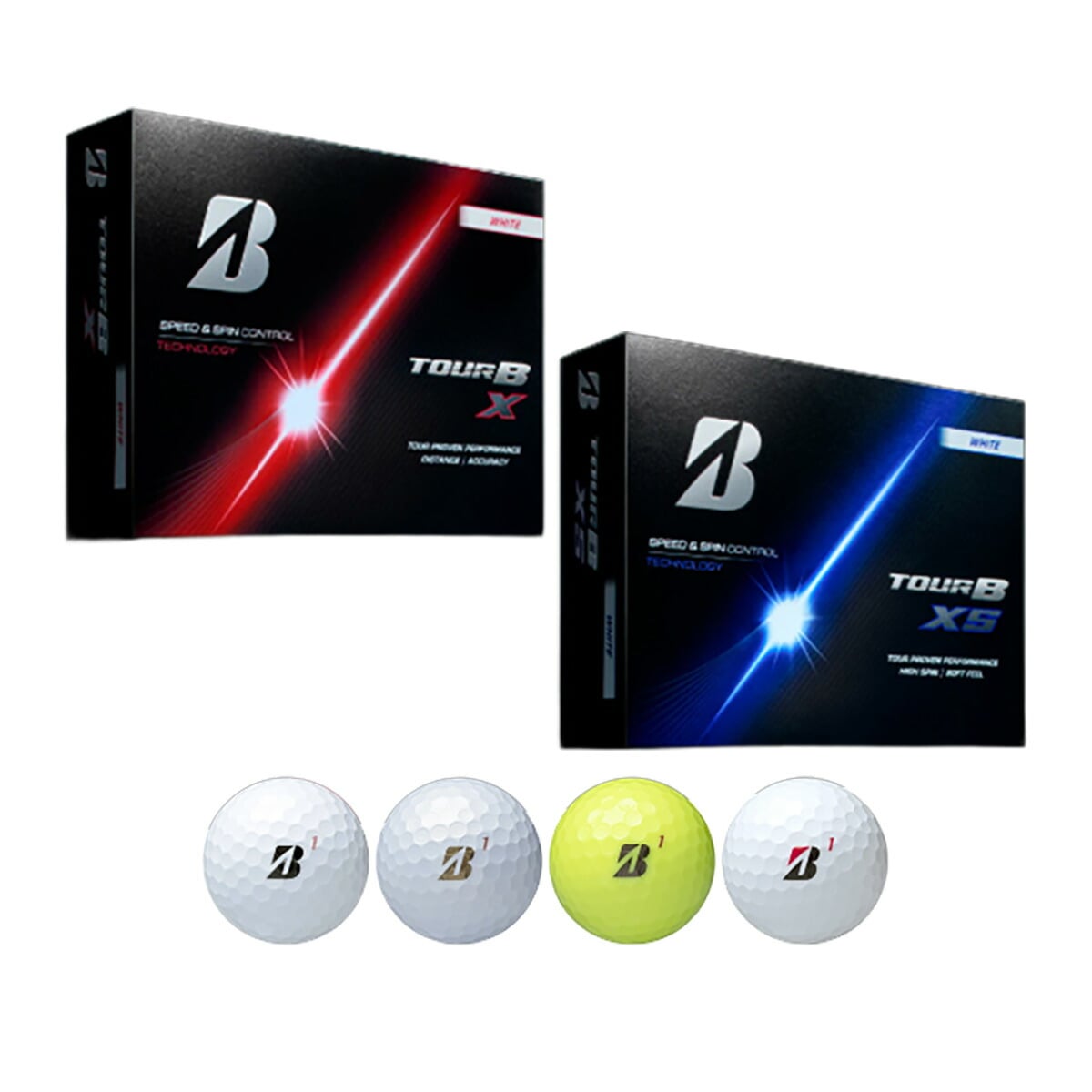 ブリヂストンゴルフ ゴルフボール NEW TOUR B X／TOUR B XS 1ダース(12球入) 2026年モデル BRIDGESTONE GOLF[ツアー ビー エックス エックスエス]